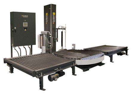 Large wulftec wca smart stretch wrapper