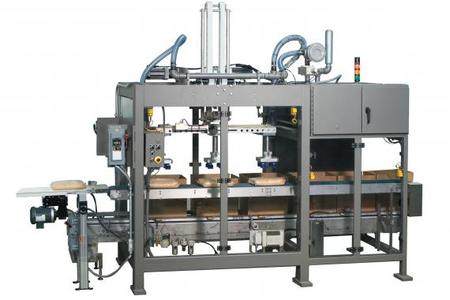 Large pearson gantry top loading case packer
